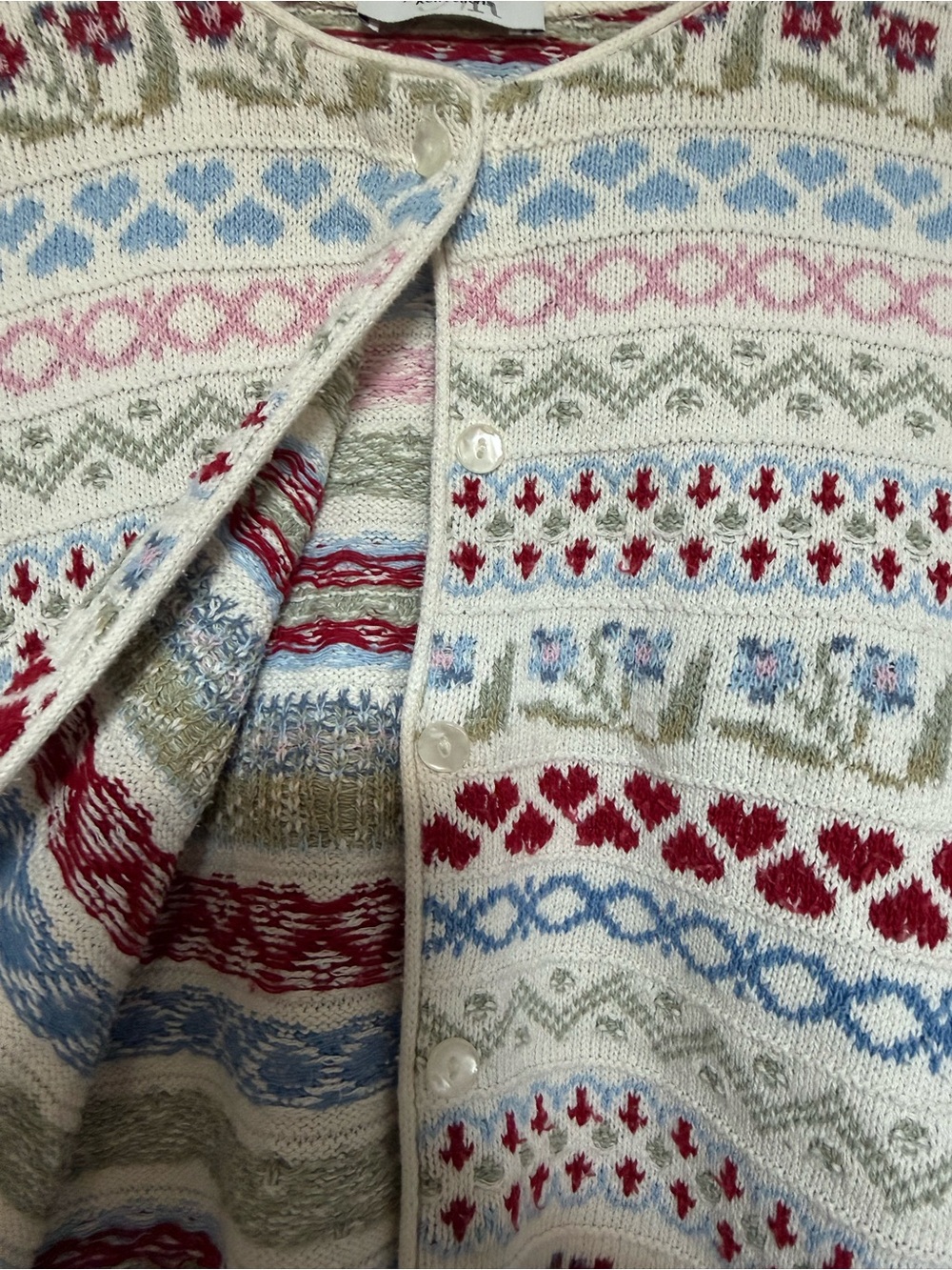Patterned cardigan - Picture 3 of 4